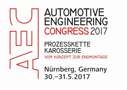 Congresslogo AEC 2017: Prozesskette Karosserie vom Konzept zur Endmontage, Nürnberg Germany 30.-31.05.2017